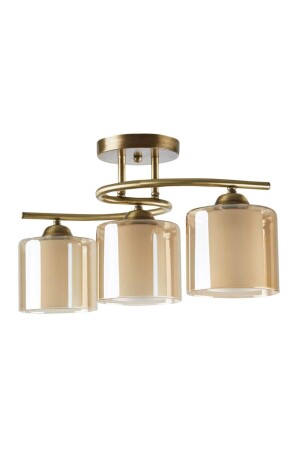 Lighting Living Room Kitchen Decorative Modern Sports New Glass Cute 3-Piece Antique Chandelier TN00016 - AVİZEVİ