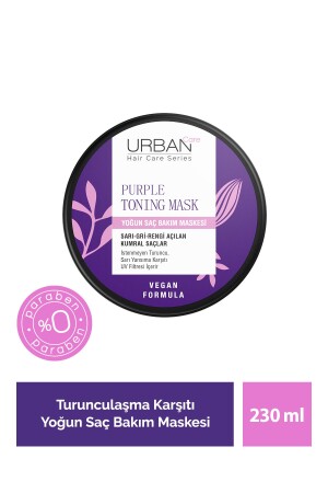 Lila Anti-Orange Intensive Haarpflegemaske 230 ml – vegan - Urban Care