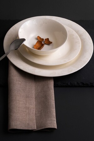 Lily 24-teiliges Tafelservice aus Knochen für 6 Personen 500. 01. 01. 4169 - Jumbo