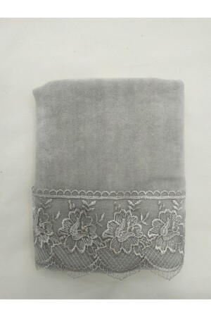 Lily Grey Handtuch CBMN56 - Çeyiz Bahçesi