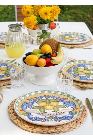 Limoncello Serving Plate - 30 Cm LMN003 - The Mia