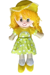 Lina Bez Bebek 45cm Sarı Elbiseli TYC00711977386 - grs oyuncak