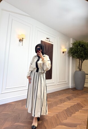 Lina Skirt Set - Ecru - Duendeca