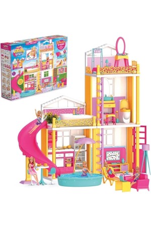 Linda's Holiday House 03736, Linda's 3-Storey Holiday House for Girls MRS-26653 - DEDE
