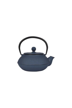 Linden - Hyacinth Gusseisen-Teekanne 750 ml Himmelblau 7868 - Taşev