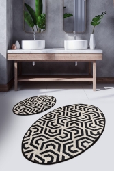 LINE Digital 2 LI SET Bath Mat 8682125917511 - Chilai Home