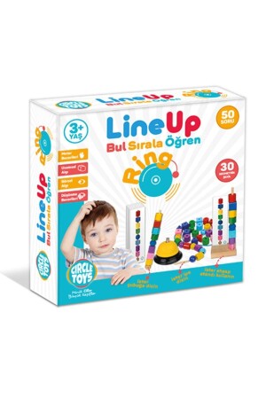 Line Up Ring Find Sort Learn Activity Set circle0032 - Circle Toys