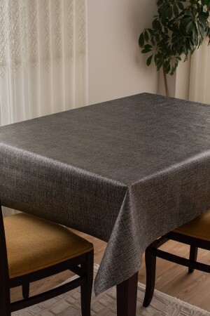 Lined Wipeable Hygienic Oilcloth PVC Tablecloth 50. D - Barış Home Collection