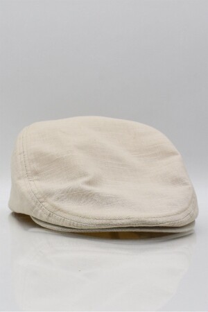 Linen Cap Beige Summer Hat TXE9CEF60B357 - Külah