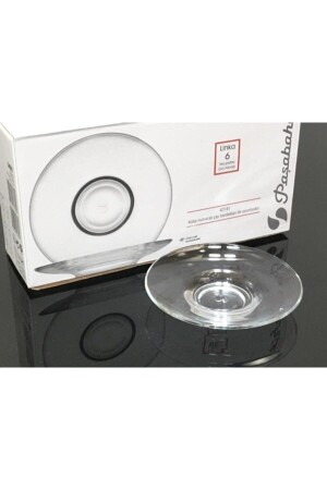 Linka Çay Tabağı 6 Lı 54621 P14643S1618 - Paşabahçe