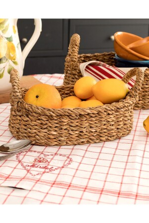 Lio Small Wicker Basket 1KSEPT0427-8682116134804 - Madame Coco