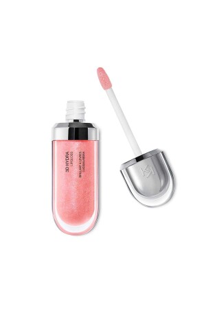 Lip Gloss - 3d Hydra Lipgloss 04 Pearly Peach Rose - Kiko