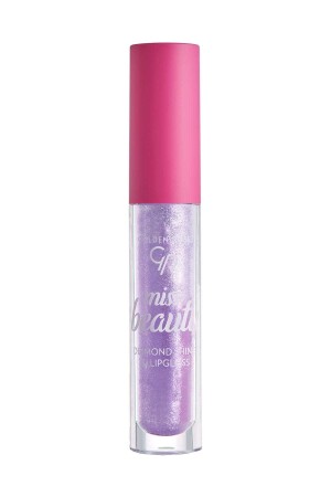 Lip Liquid Glitter Lipstick - Gr Miss Beauty Diamond Shine 3d Lip. no:02 Mystic - Golden Rose