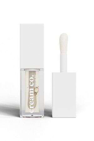Lip Oil Gloss Dudak Parlatıcısı Nemlendirici Besleyici Dudak Bakım Yağı Vanilya Aromalı - Cream Co.