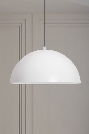 Lipeo White Chandelier Single Pendant Lamp Living Room Kitchen Hairdresser Cafe Lamp Decorative Lighting Patisserie BMM7080 - Bamyum