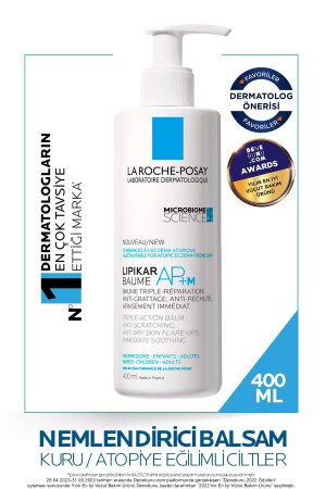 Lipikar Baume Nemlendirici Balsam AP Kuru-Atopiye Eğilim Gösterebilen Ciltler 400ml - La Roche Posay
