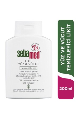 Liquid Face & Body 200 ml 4103040115362 - Sebamed