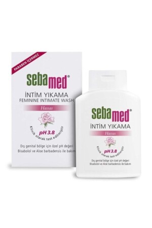 Liquid Intim Genital Area Washing Gel 200ml - Sensitive 15-50 Years - Sebamed