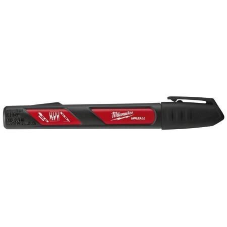 Liquid paint marker MILWAUKEE Inkzall, black - Milwaukee Accessories