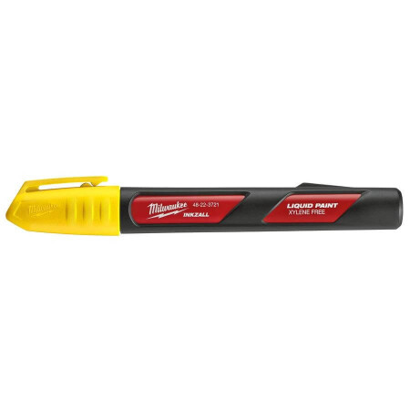 Liquid paint marker MILWAUKEE Inkzall, yellow - Milwaukee Accessories