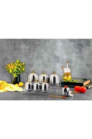 Lisa 15-teiliges Gewürzset Gold, Code: 211 PRA-5962104-7601 - ÖZLİFE