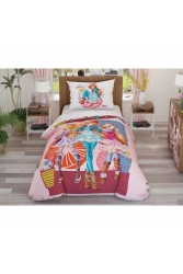 Lisanlı Nevresim Takımı Winx Flowers 160 X 220 Cm PRA-4902872-1981 - Taç