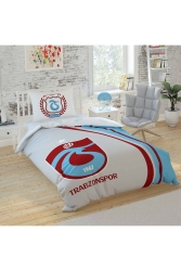 Lisanslı Trabzonspor 1967 Logo Pamuk Tek Kişilik Çarşafı Lastikli Nevresim Takımı TYC00473659083 - Taç