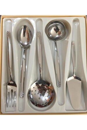Lisbon Serving Set 5 Pieces AND258 - Nehir