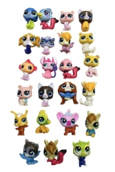 Littlest Pets Shop Lps Minişler 10 Adet Birden Oyuncak Miniş 24lülps - Minişler Pet Shop