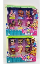Littlest Pets Shop Minişler 12 Li Miniş Ailesi Yeni Nadir Serii P6214S4506 - HIMMIY