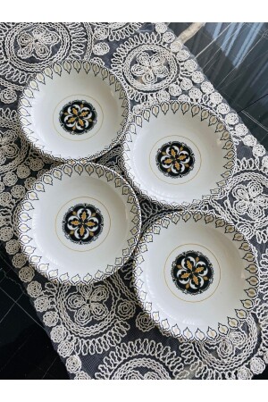 Liva 4-Piece Round Snack Bowl Jam Bowl liva4. 208 - VENÜS HOME DECORATION
