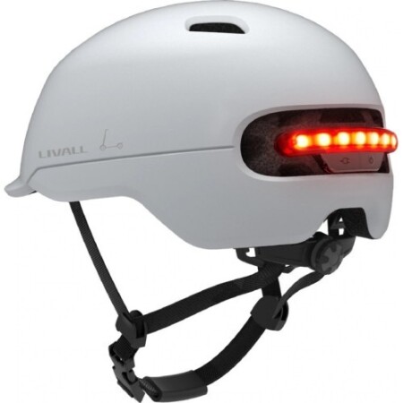 Livall C20 akıllı kask, M beden, beyaz - Livall