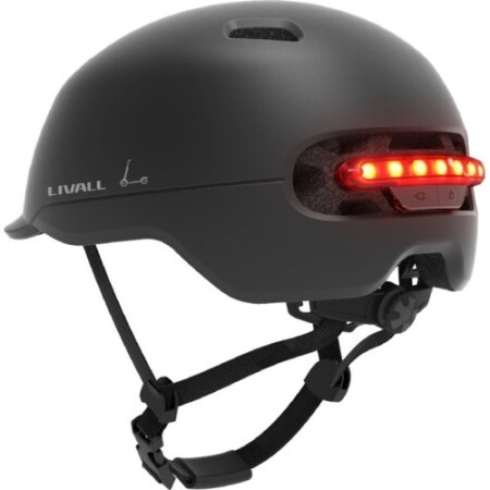 Livall C20 smart helmet, size L, black - Livall