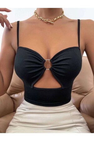 Live In Style Ring Rope Strap Bustier - Rosy Live In Style