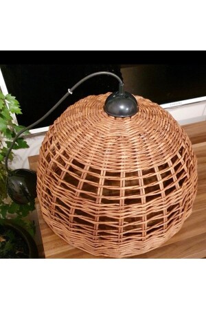 Living Room-Bedroom-Kitchen Chandelier Rattan Wicker Handmade Chandelier (Lamp Included) Tü828434 - AFRALYAHOME