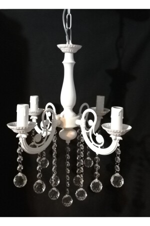 Living Room Living Room 4 Piece Cast Iron Chandelier E 14 Lampholder 12521203 - TEKAY AYDINLATMA