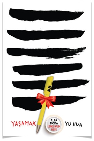 Living (Yu Hua) + Alfa Fashion Licensed Pen Gift - Jaguar Kitap - Jaguar Kitap