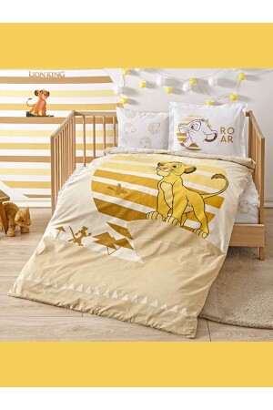 Lizenziertes Baby-Bettbezug-Set, König der Löwen, Savannah 3069-48 - Taç
