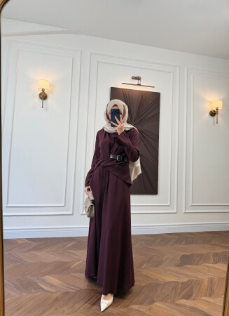 Lizge Dress - Burgundy - Duendeca