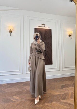 Lizge Dress - Mink - Duendeca