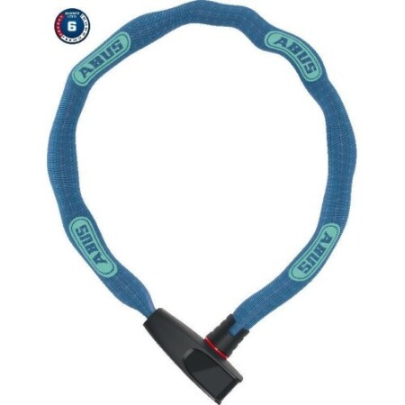 Lock Both 6806K/85 NEON mavi (kare zincir) - Abus