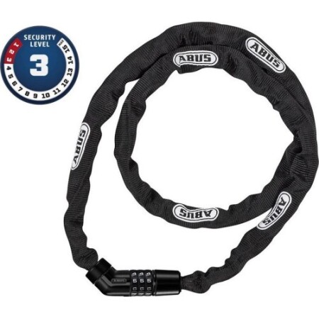 Lock Both Chain Steel-O-Chain 4804C/110 siyah - Abus