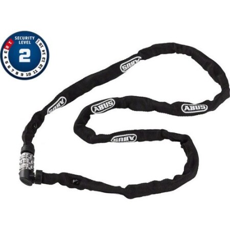 Lock Both Chain Web 1200/110 code black - Abus