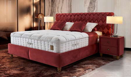 Loft Aston Base + Headboard + Bed - Cadde Yıldız