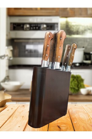 Log Daily Use Kitchen Knives Set - Sürmene