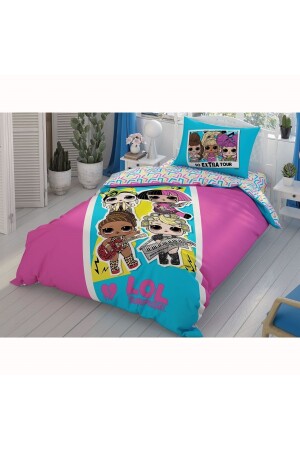 Lol Surprise Cotton Licensed Duvet Cover Set 3607-215 - Taç