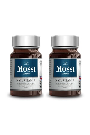 London Hair Vitamin 120 Tablet Ağızda Çözünen Saç Vitamini İkili Paket - The Mossi