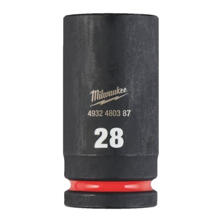 Long hexagonal impact socket MILWAUKEE SHW 3/4