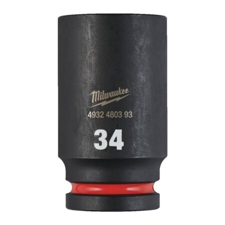 Long hexagonal impact socket MILWAUKEE SHW 3/4