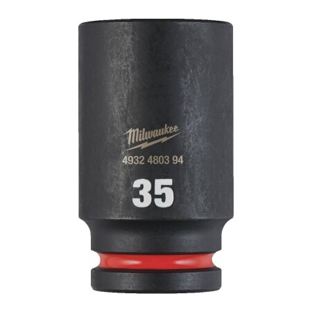 Long hexagonal impact socket MILWAUKEE SHW 3/4